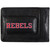 Mississippi Rebels Logo Leather Cash and Cardholder