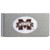 Mississippi St. Bulldogs Brushed Metal Money Clip