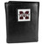 Mississippi St. Bulldogs Deluxe Leather Tri-fold Wallet Packaged in Gift Box