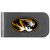 Missouri Tigers Logo Bottle Opener Money Clip