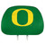 Oregon Ducks "O" Primary Logo Headrest Covers