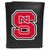 N. Carolina St. Wolfpack Leather Tri-fold Wallet, Large Logo