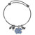 N. Carolina Tar Heels Charm Bangle Bracelet