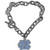 N. Carolina Tar Heels Charm Chain Bracelet