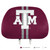 Texas A&M Aggies "ATM" Primary Logo Headrest Covers