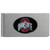 Ohio St. Buckeyes Brushed Metal Money Clip