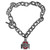 Ohio St. Buckeyes Charm Chain Bracelet