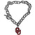 Oklahoma Sooners Charm Chain Bracelet