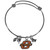 Oklahoma St. Cowboys Charm Bangle Bracelet