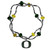 Oregon Ducks Crystal Bead Bracelet