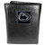 Penn St. Nittany Lions Deluxe Leather Tri-fold Wallet Packaged in Gift Box