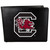 S. Carolina Gamecocks Leather Bi-fold Wallet, Large Logo