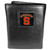 Syracuse Orange Deluxe Leather Tri-fold Wallet Packaged in Gift Box