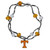 Tennessee Volunteers Crystal Bead Bracelet