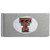 Texas Tech Raiders Brushed Metal Money Clip