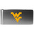 W. Virginia Mountaineers Steel Money Clip, Logo