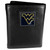 W. Virginia Mountaineers Deluxe Leather Tri-fold Wallet
