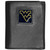 W. Virginia Mountaineers Leather Tri-fold Wallet