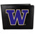Washington Huskies Leather Bi-fold Wallet, Large Logo