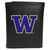 Washington Huskies Leather Tri-fold Wallet, Large Logo