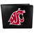 Washington St. Cougars Leather Bi-fold Wallet, Large Logo