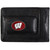 Wisconsin Badgers Leather Cash & Cardholder