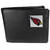 Arizona Cardinals Leather Bi-fold Wallet Packaged in Gift Box
