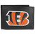 Cincinnati Bengals Leather Bi-fold Wallet, Large Logo