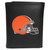 Cleveland Browns Leather Tri-fold Wallet, Large Logo