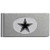 Dallas Cowboys Brushed Metal Money Clip