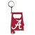 Arizona State Sun Devils Keychain Bottle Opener "A" Logo / Shape of Alabama