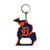 Detroit Tigers Keychain Bottle Opener "Stylized D" Primary Logo / Shape of Michigan