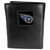 Tennessee Titans Deluxe Leather Tri-fold Wallet Packaged in Gift Box