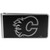 Calgary Flames® Black and Steel Money Clip