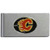 Calgary Flames® Brushed Metal Money Clip