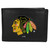 Chicago Blackhawks® Leather Bi-fold Wallet, Large Logo