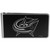 Columbus Blue Jackets® Black and Steel Money Clip