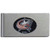 Columbus Blue Jackets® Brushed Metal Money Clip