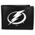 Tampa Bay Lightning® Leather Bi-fold Wallet, Large Logo