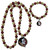 Florida St. Seminoles Fan Bead Necklace and Bracelet Set