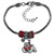 Fresno St. Bulldogs Euro Bead Bracelet