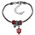 Indiana Hoosiers Euro Bead Bracelet