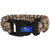 Kansas Jayhawks Camo Survivor Bracelet