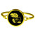 Kansas Jayhawks Gold Tone Bangle Bracelet