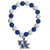 Flash your Kentucky Wildcats spirit with this bright stretch bracelet. This new bracelet features multicolored team beads on stretch cord with a nickel-free enameled chrome team charm. This bracelet adds the perfect pop of color to your game day accessories.