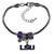 LSU Tigers Euro Bead Bracelet