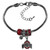 Ohio St. Buckeyes Euro Bead Bracelet