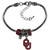 Oklahoma Sooners Euro Bead Bracelet