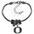 Oregon Ducks Euro Bead Bracelet