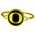 Oregon Ducks Gold Tone Bangle Bracelet